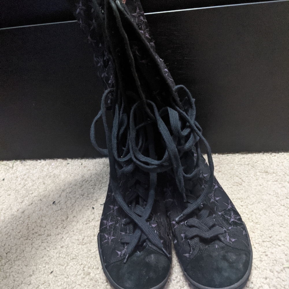Hight rise sneakers